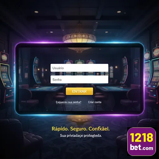 Ilustração de Descubra o aplicativo cassino da 1218bet: Acesso rápido e seguro