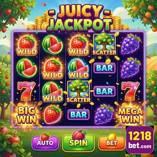 Ilustração de Experimente Slots e Serviços VIP com 1218bet