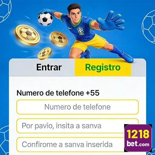 Ilustração de Transforme Sua Experiência de Apostas com 1218bet